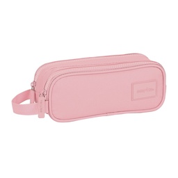 Portatodo Doble Safta Basic "rosa"