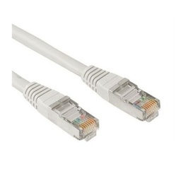 Latiguillo De Red Nanocable Cat.6 Utp Rj45 5 Metros Gris Cobre 100%