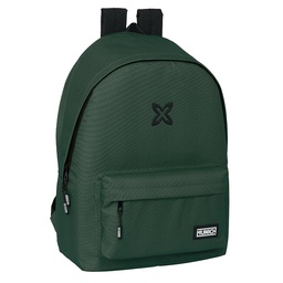 Mochila Doble Para Portátil 15,6"+usb Munich Basicos "verde"
