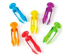 Pinzas De Triple Apoyo 6uds