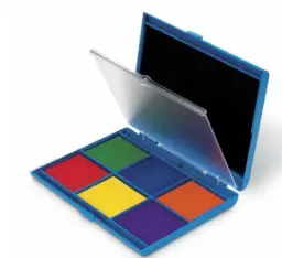 Tampón De Tinta 7 Colores