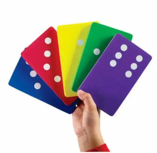 [72909] DOMINO JUMBO DE GOMA EVA 28UDS