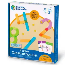 Juego De Construcción De Números 55uds