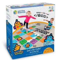 Juego Let's Go Code - Set Actividades De Programación