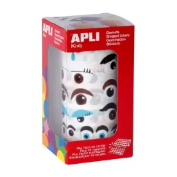 Gomets Ojos Apli Multicolor Surtido