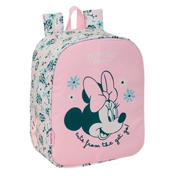 Mochila Guardería Adaptable A Carro Intercambi Minnie Mouse "minty"