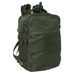 Mochila Viaje Cabina Portátil 15,6'' Safta "verde"