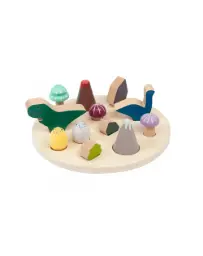 Tablero 3d Para Minimundos Dinosaurio