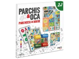 Juego Parchís Y Oca Clásico Familiar 2 En 1 Cayro