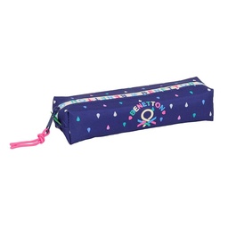 Portatodo Rectangular Con Goma Elástica 22cm Benetton "drop"