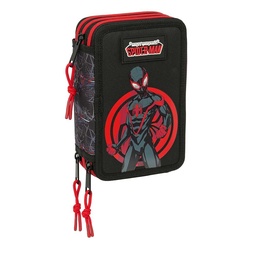 Plumier Triple 37 Pcs Miles Morales
