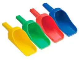 Palas Harineras De Juguete Colores Surtidos Set De 4 Bebe