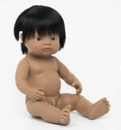 Muñeco Baby Latino Implante Coclear 38cm