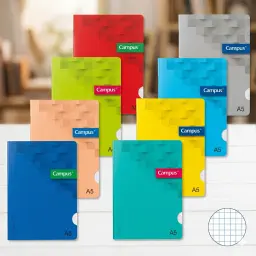 Libreta A5+ Grapada 48h Pp 90g Pauta 2,5mm