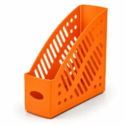 Revistero Archivador Plástico Faibo 150-18 Naranja
