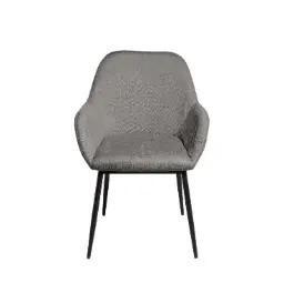 Silla Auxiliar Isabella Gris Oscuro - Somcasa
