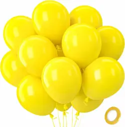 Globos Amarillo 100ud