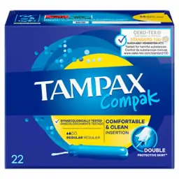 Tampones/Tampax Regular 22ud