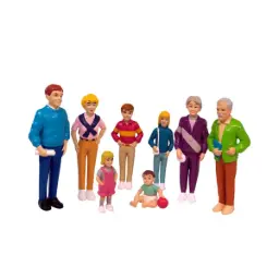 Figuras De Familia Europea 8 Unidades