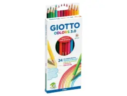 Lápices Giotto Colors 3.0 Estuche 24colores