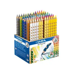 Lápices Lyra Groove Schoolpack 96ud