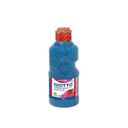 Tempera Giotto Purpurina 250ml Azul