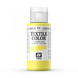 Pintura Textil Vallejo Nº11 Amarillo 60 Ml