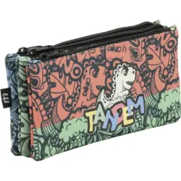 Estuche Portatodo Dinonino 3 Bolsillos - Sportandem
