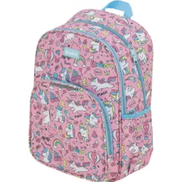 Mochila Doble Cuerpo Unicornio Magic - Sportandem