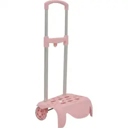 Carro Portamochilas F1 Rosa Claro - Sportandem