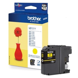 Brother Cartucho Tinta  Amarillo Lc121ybp