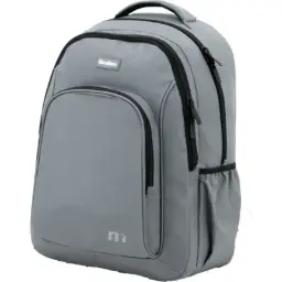 Mochila Doble Cuerpo Color Gris - Sportandem