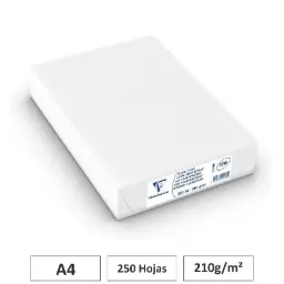 Papel Clairalfa Blanco A4 250 Hojas 210g Clairefontaine