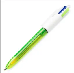 Bolígrafo Bic 4 Colores Fluor