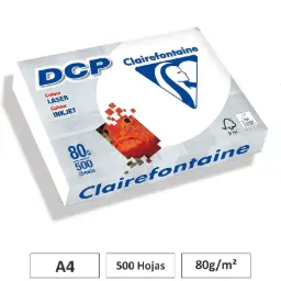 Papel Clairalfa Blanco A4 500 Hojas 80g Clairefontaine