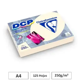 Papel Dcp Marfil A4 250g 125 Hojas