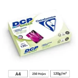 Papel Blanco A4 120g 250 Hojas Reciclado