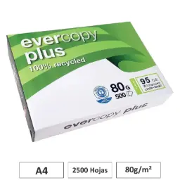 Paper Blanco A4 80g 2500 Hojas