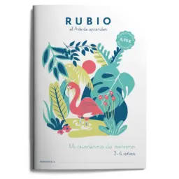 Mi Cuaderno De Verano 3-4 Años