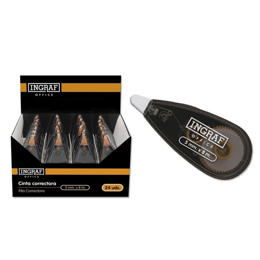 [081289] CINTA CORRECTORA INGRAF OFFICE MINI 5MMx8M