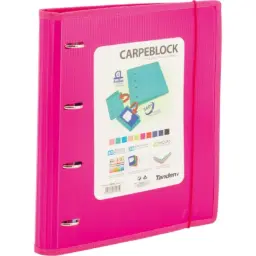 Carpeblock Plastico Ribete Magenta - Sportandem