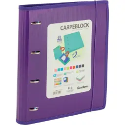 Carpeblock Plastico Ribete Lila - Sportandem
