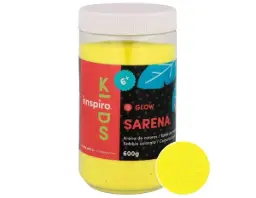 Arena Manualidades Amarillo Fluor 600gr