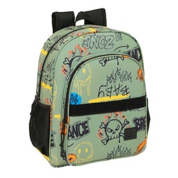 Mochila Junior Adaptable A Carro Safta Graffiti "zone"
