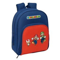 Mochila Infantil Adaptable A Carro Super Mario "mamma Mia"