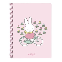 Bloc A6 120 Hojas Miffy "flores"