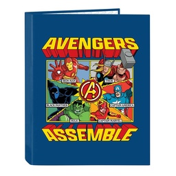 Carpeta Folio 4 Anillas Mixtas Avengers