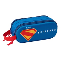 Portatodo Doble 3d Superman 3d