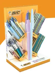 Bolígrafos Bic Colores Expositor 104 Unidades Surtidas
