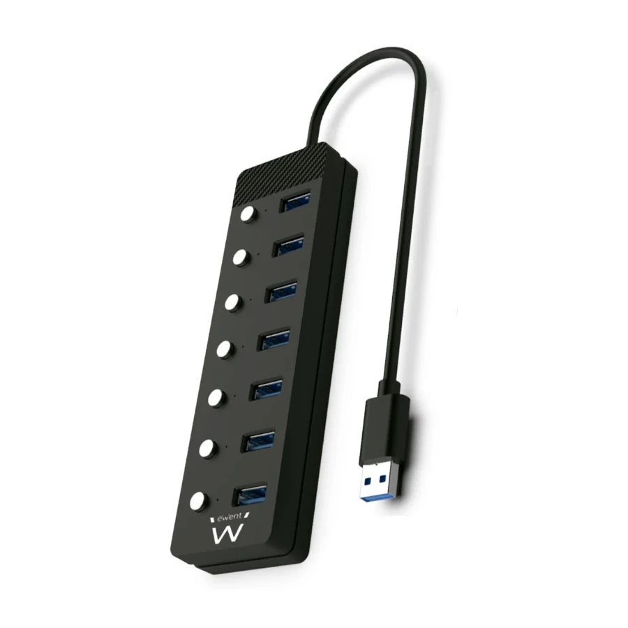 Hub Usb-C Multipuerto Hdmi-Dp-Vga-Rj45-Usb 3.0
